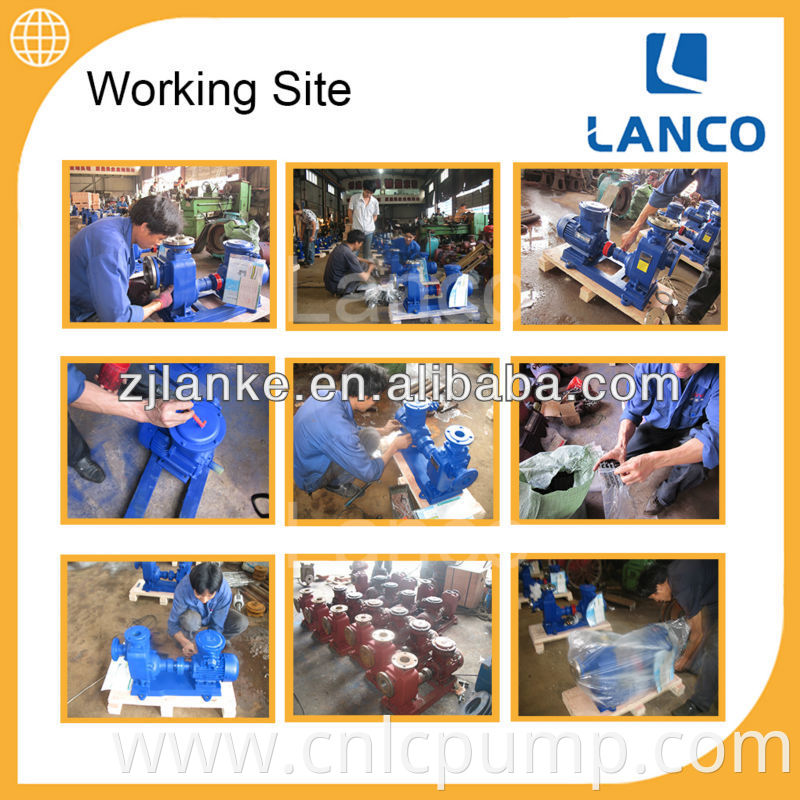 Lanco brand CYZ-A Series Siemens Electric Self priming Centrifugal high pressure gasoline water pump